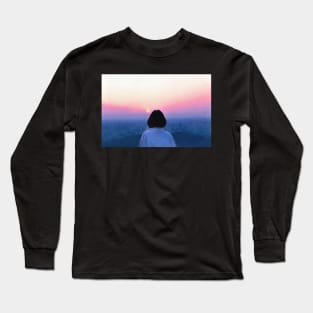 Japan - 'Watching The Sun' Long Sleeve T-Shirt